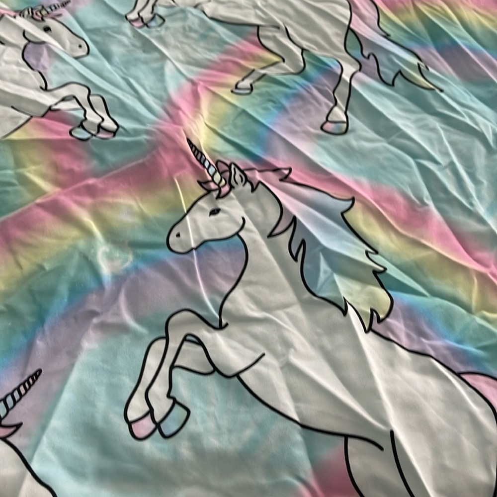 Unicorn reversible duvet cover